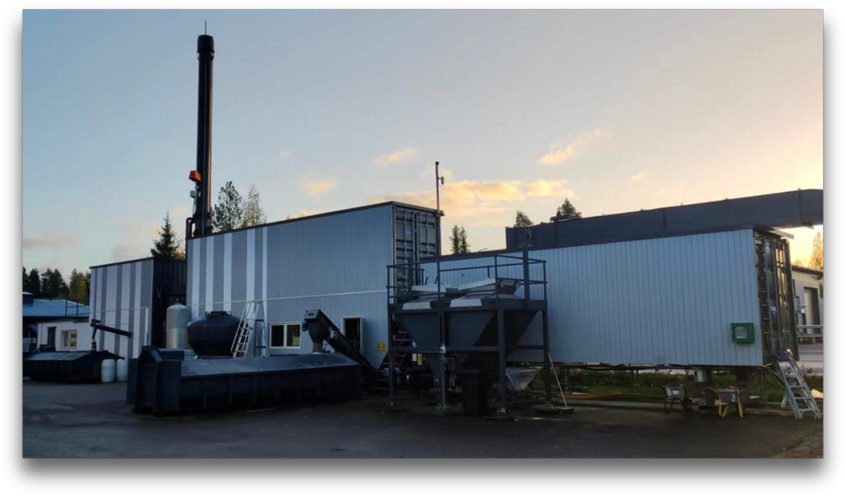 Ferro Power Plant at Sunset